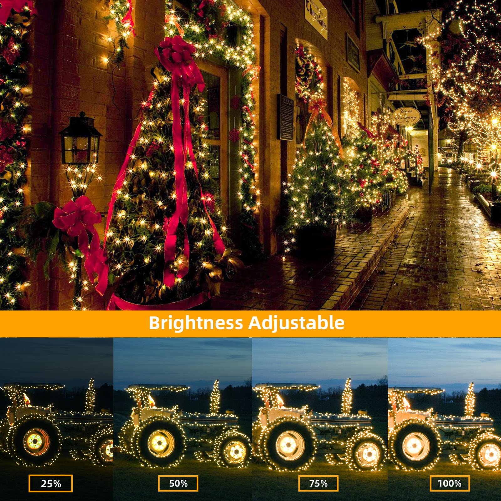1 x 337 Feet / 1000 LED / Warm White