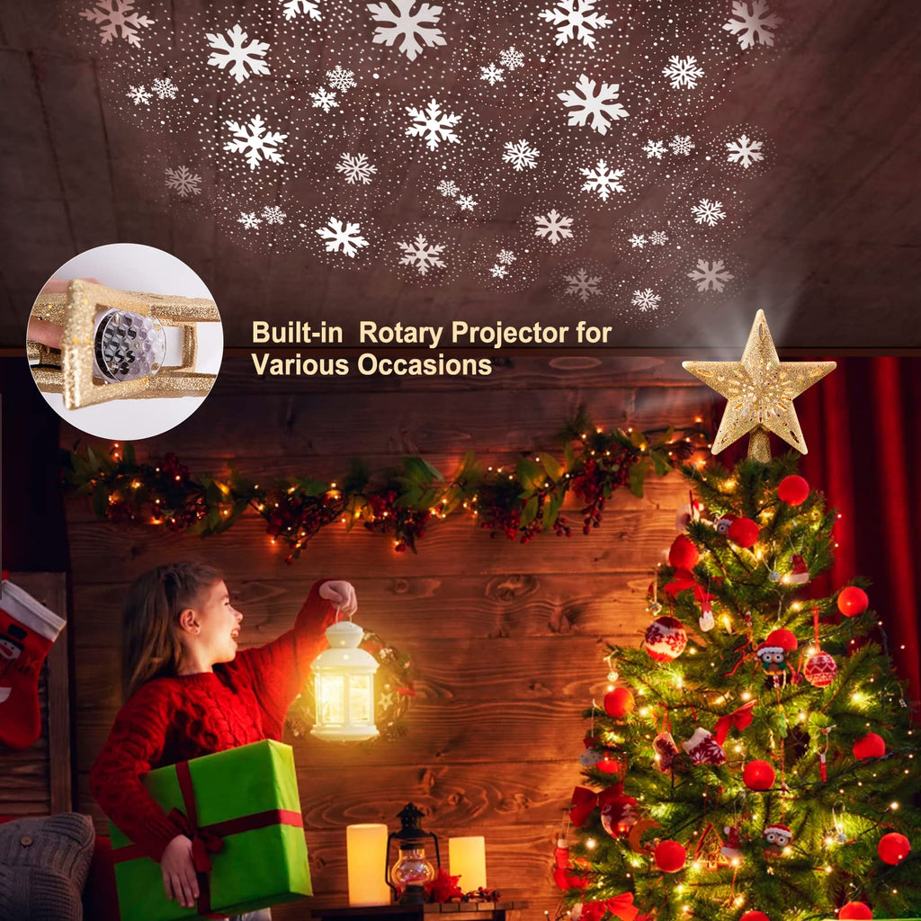 10 Inches / Golden Star Topper / 6 Switchable Films Projection