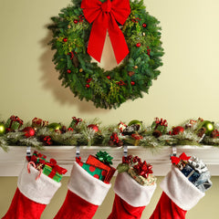 Christmas 3D Mantel Stocking Hanger