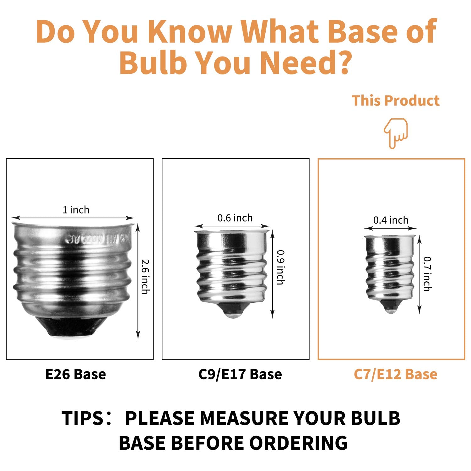 25 Count / E12 Bulbs