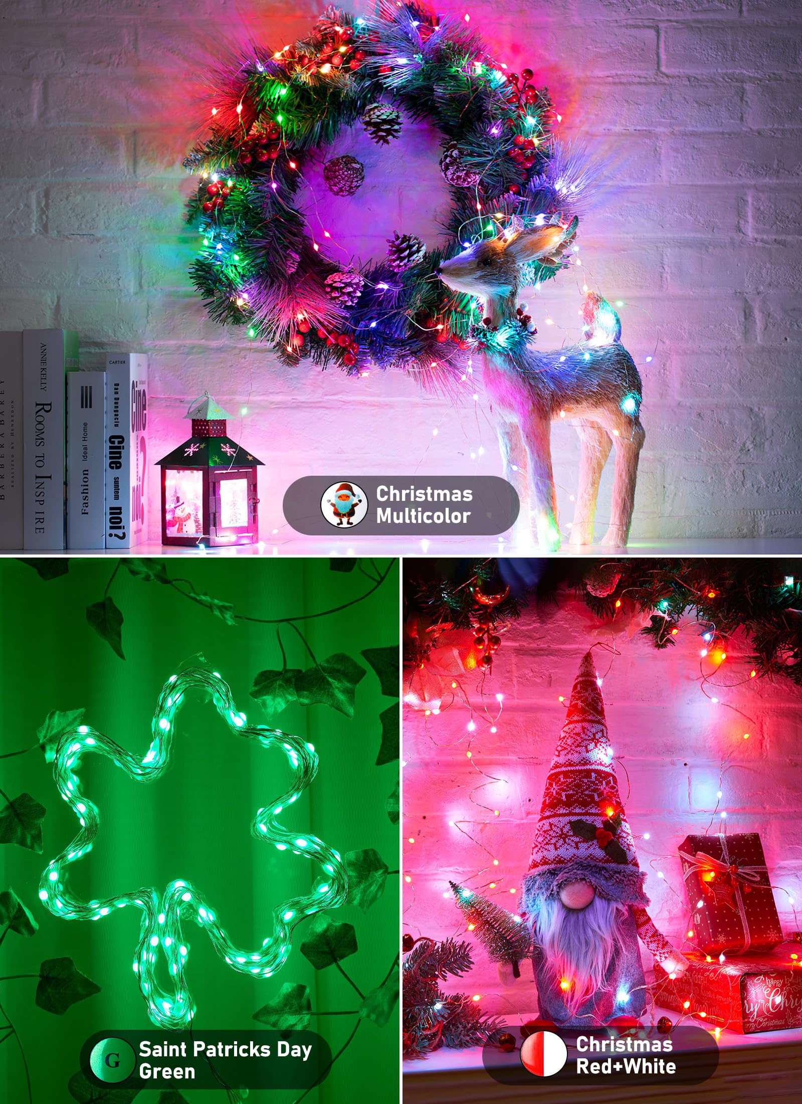 66 Feet / 200 LED / 9 Colors / 22 Modes