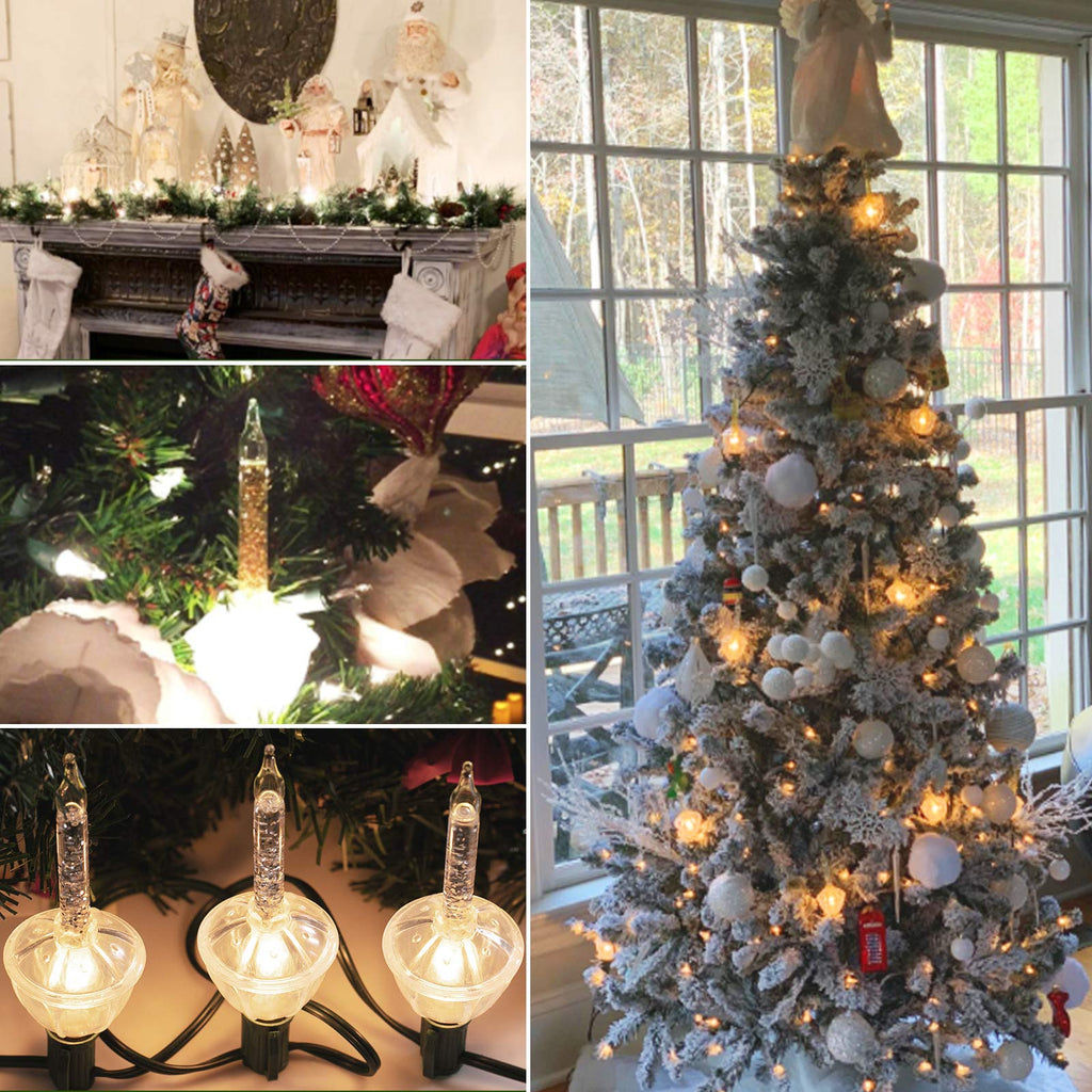 1 x 7.5 Feet / 7 Lights / Warm White