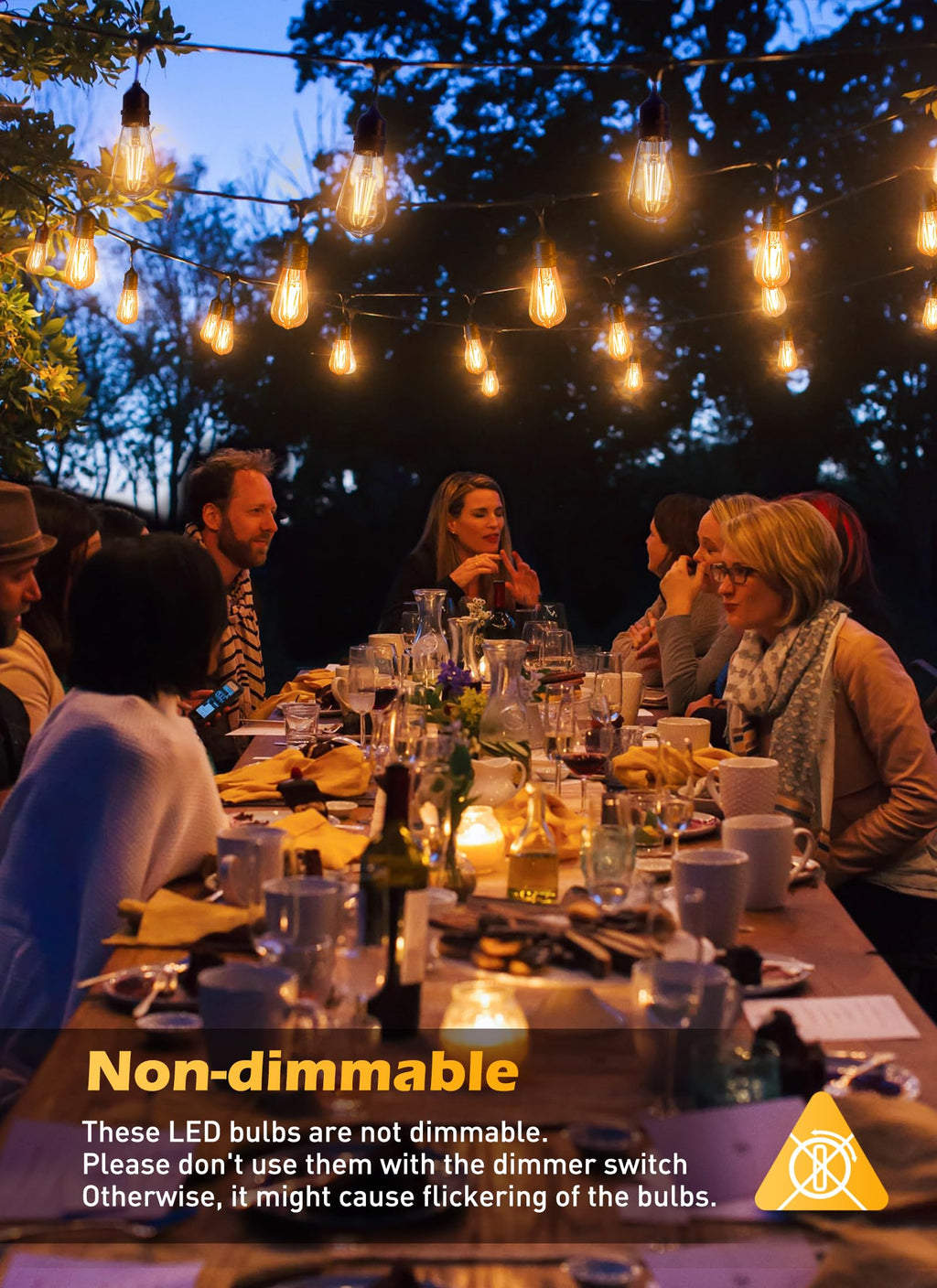 4 Count / LED Bulb / Warm White