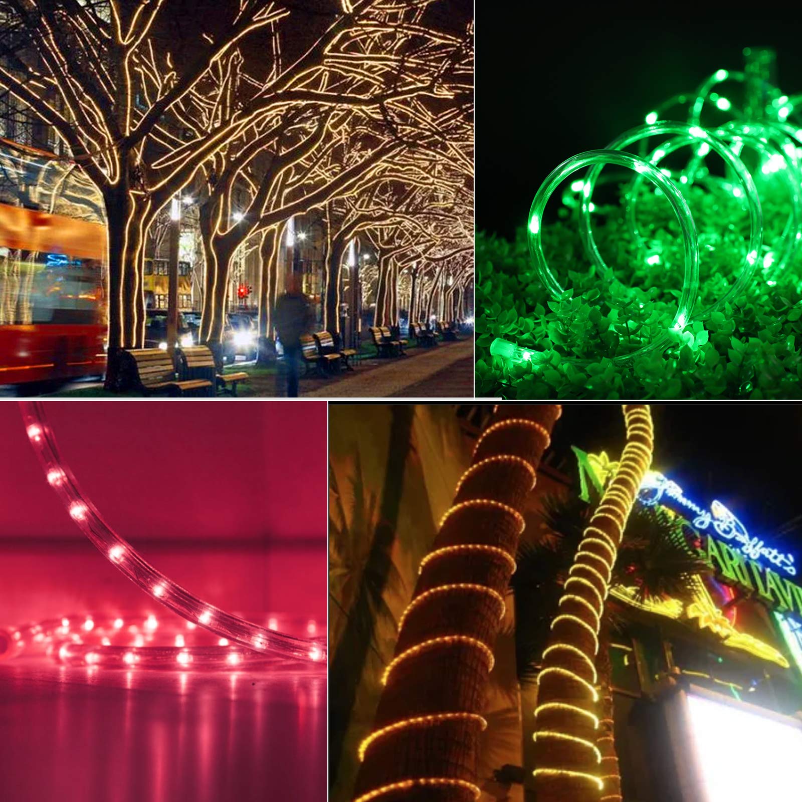 72 Feet / 220 LED / Multicolor / 4 Modes