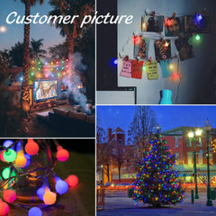 33 Feet / 100 LED / Multicolor / Adapter