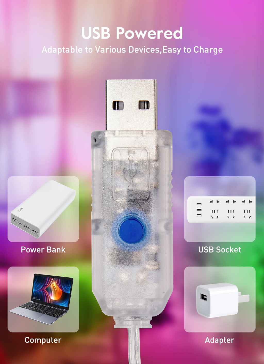 33 FT / 100 LED / Multicolor