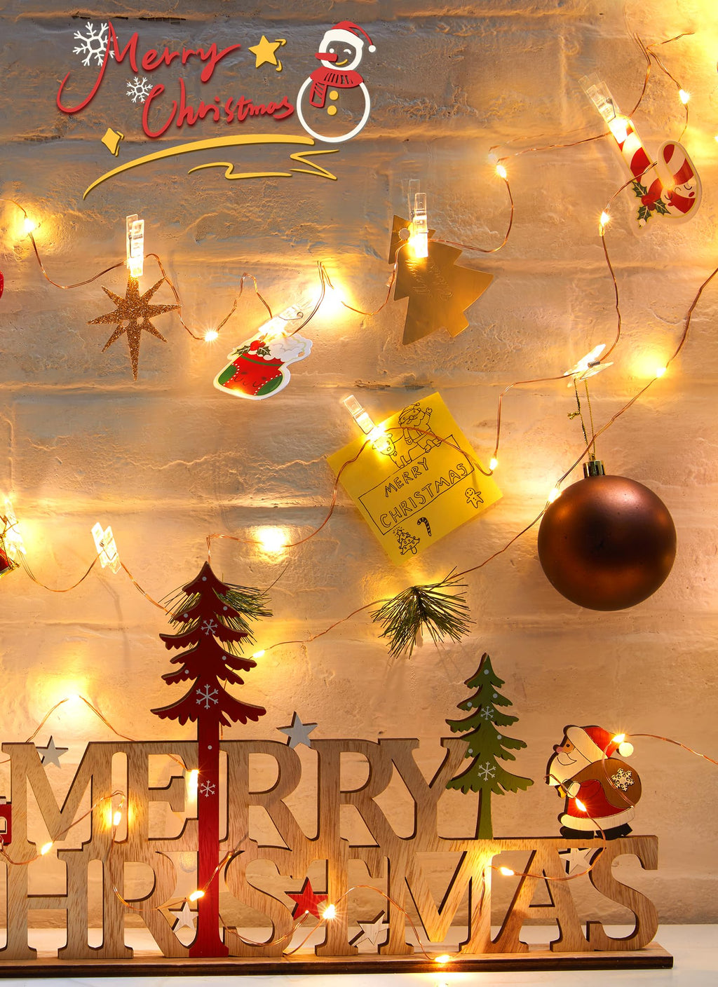 1 x 33 Feet / 100 LED / 60 Clips1 x 33 Feet / 100 LED / 60 Clips